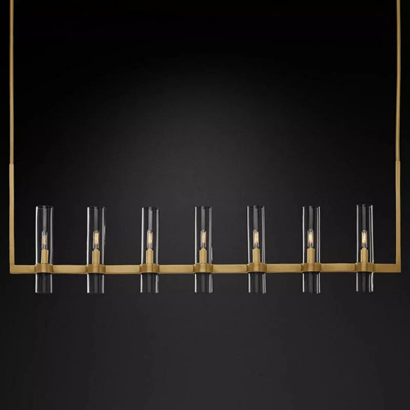 Ravelle Linear Chandelier 59" - Image 1