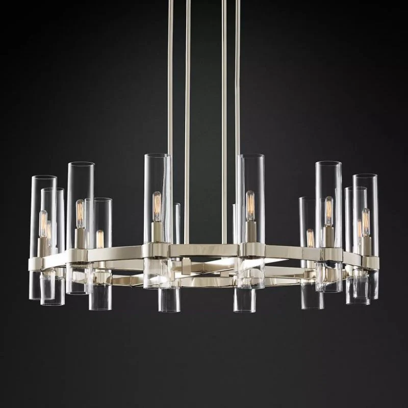 Ravelle Round Chandelier 36" - Image 3