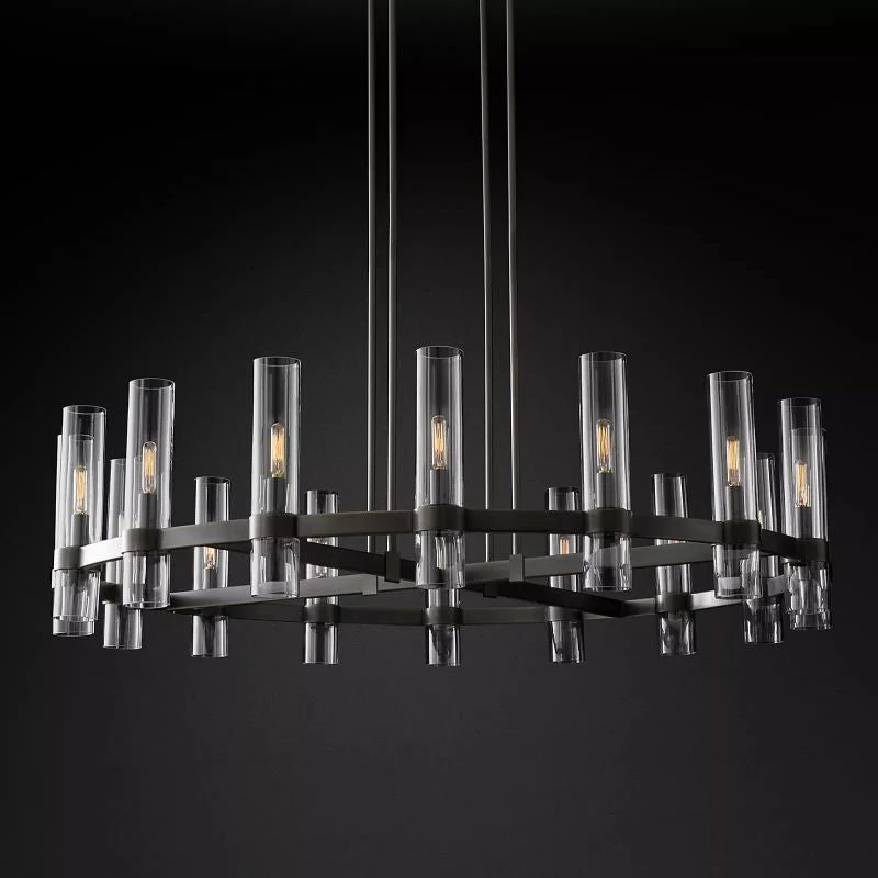 Ravelle Round Chandelier 48" - Image 2