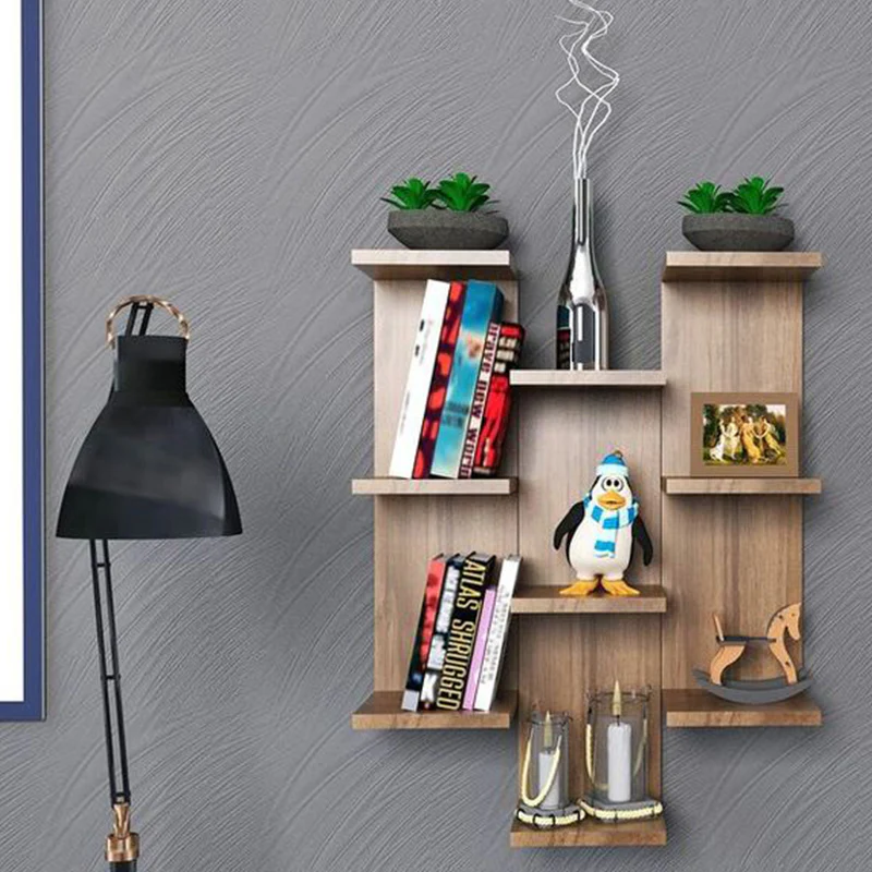 أرفف حائط ديكور 15×45سم - LOG64 - Image 1