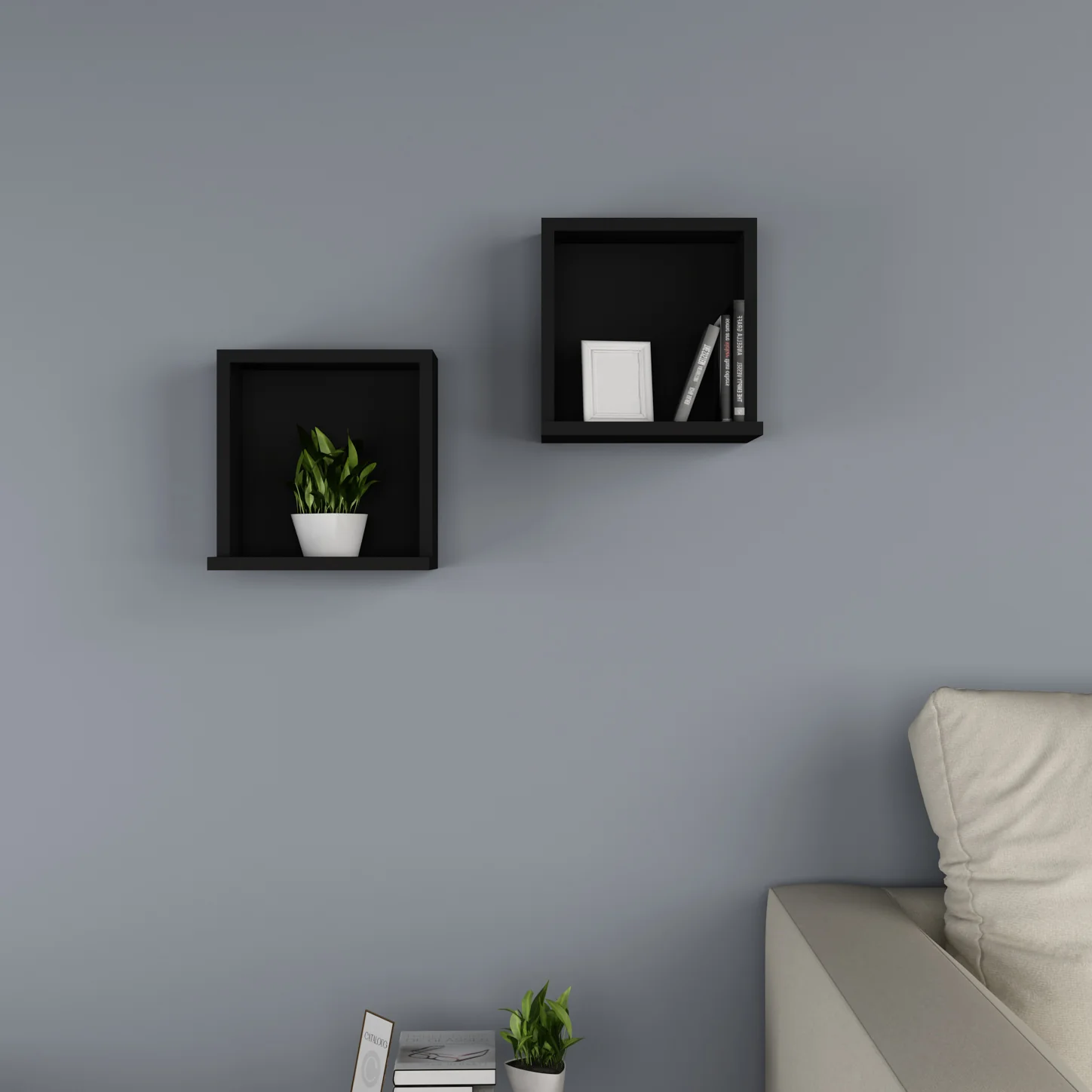 أرفف حائط ديكور 20×30سم - LOG55 - Image 1