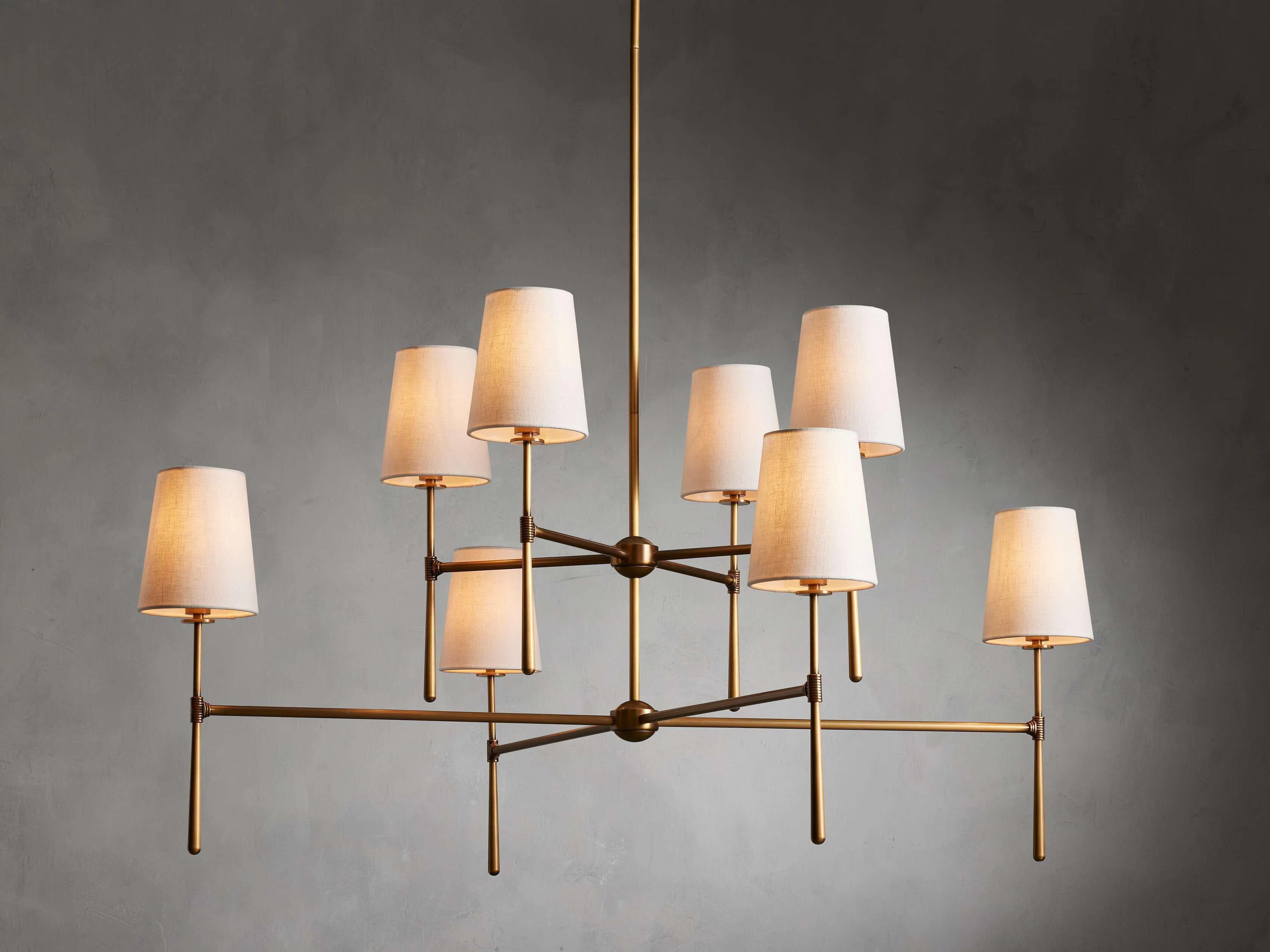 Rhoda 2-Tier Round Chandelier - Image 1
