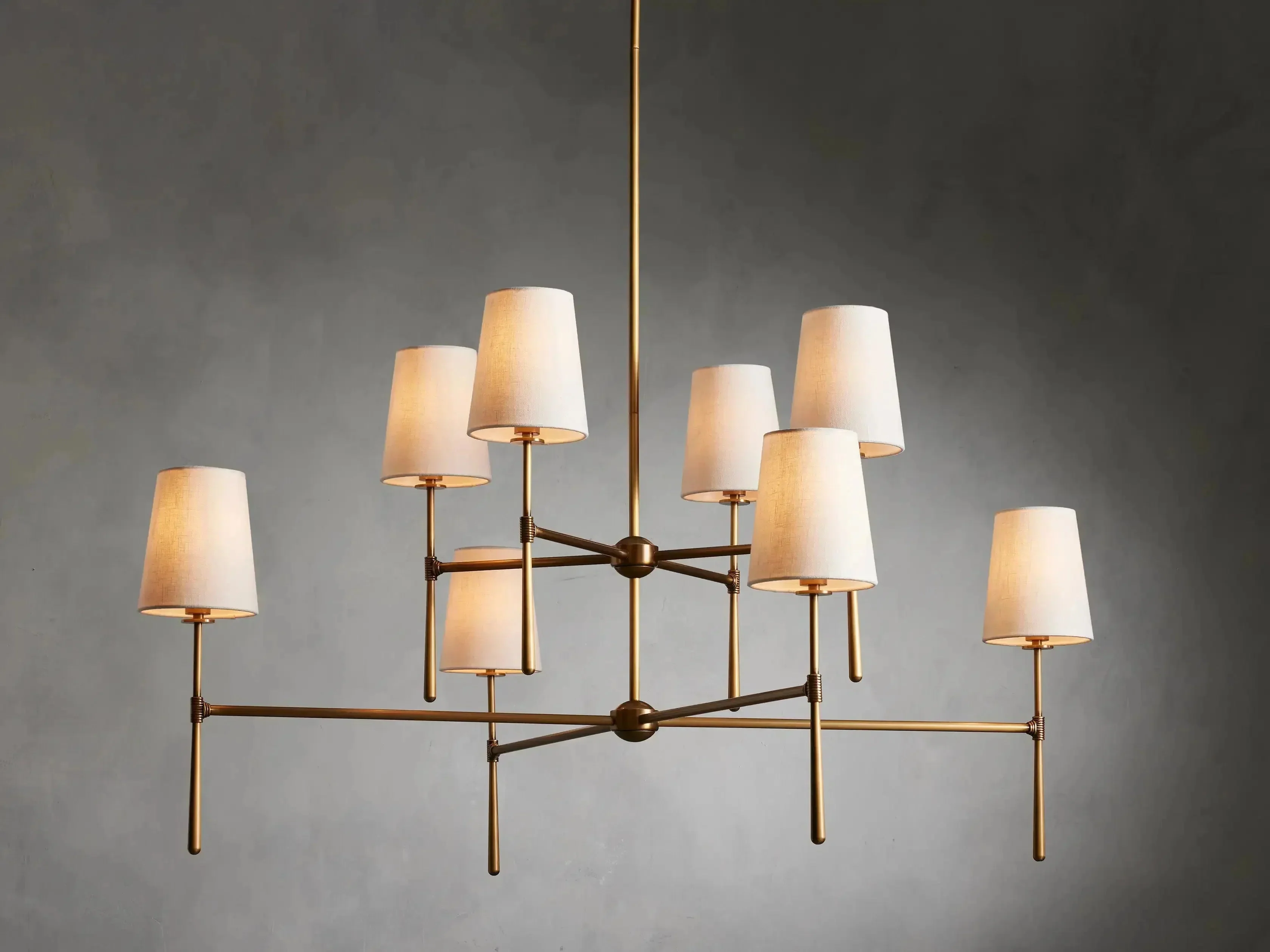 Rhoda 2-Tier Round Chandelier - Image 2