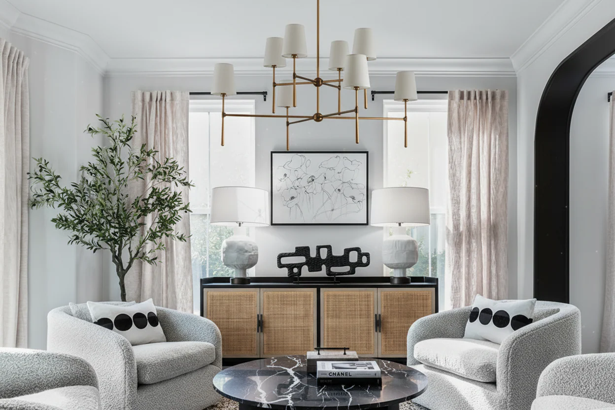 Rhoda 2-Tier Round Chandelier - Image 3
