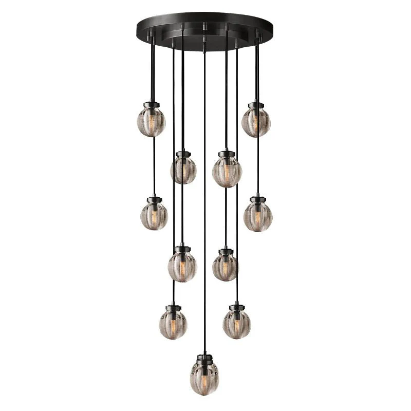 Roby Spherical Modern Round Chandelier 22" - Image 2