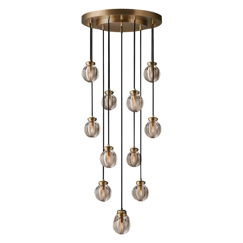 Roby Spherical Modern Round Chandelier 22" - Image 1