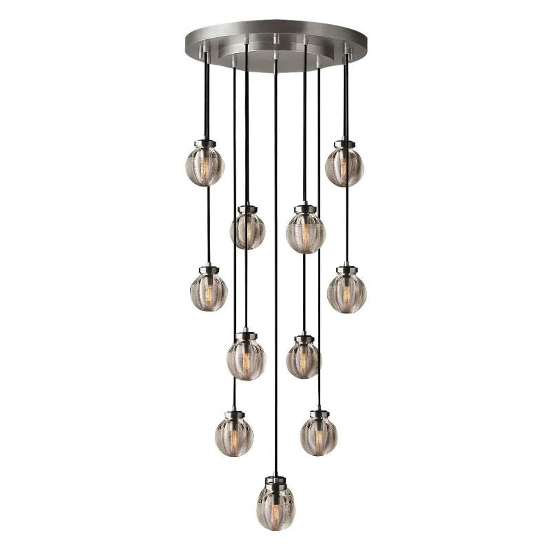 Roby Spherical Modern Round Chandelier 22" - Image 3