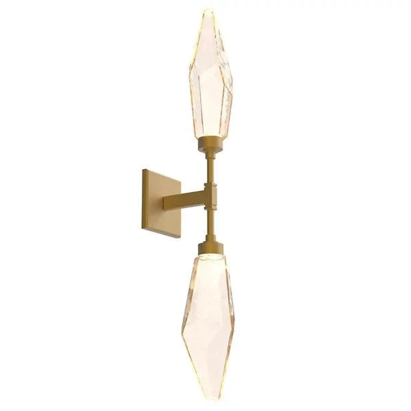 Rocast Crystal Double Wall Sconce - Image 1