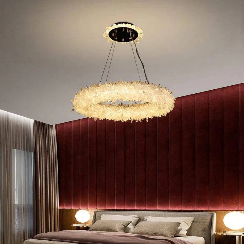 Rocast Crystal Halo Modern Chandelier - Image 3