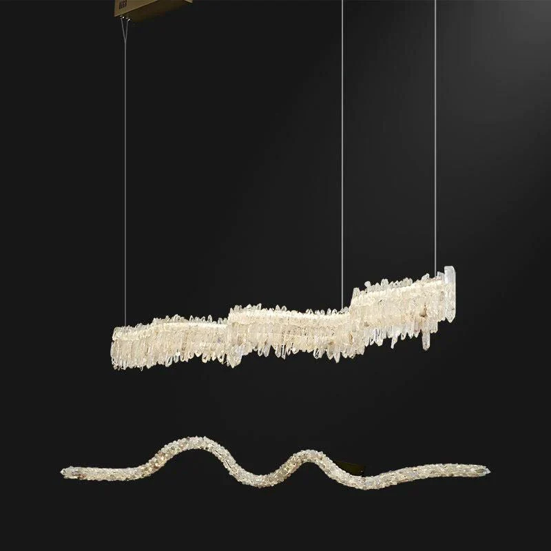Rocast Crystal Linear Chandelier - Image 3