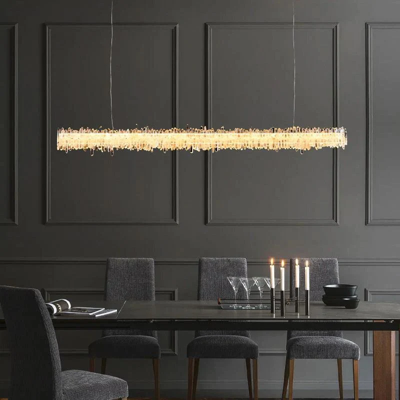 Rocast Crystal Linear Chandelier - Image 1