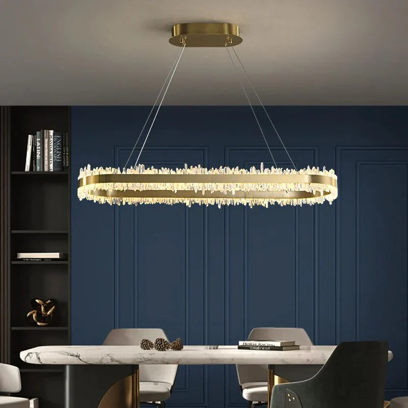 Rocast Crystal Oval Chandelier - Image 3