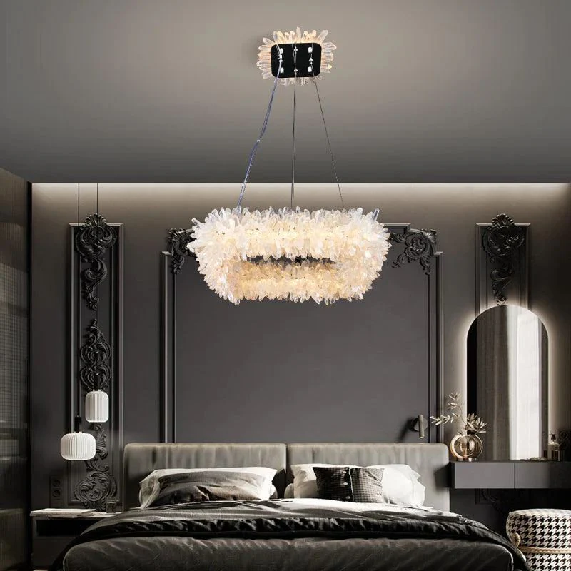 Rocast Crystal Square Modern Chandelier - Image 1