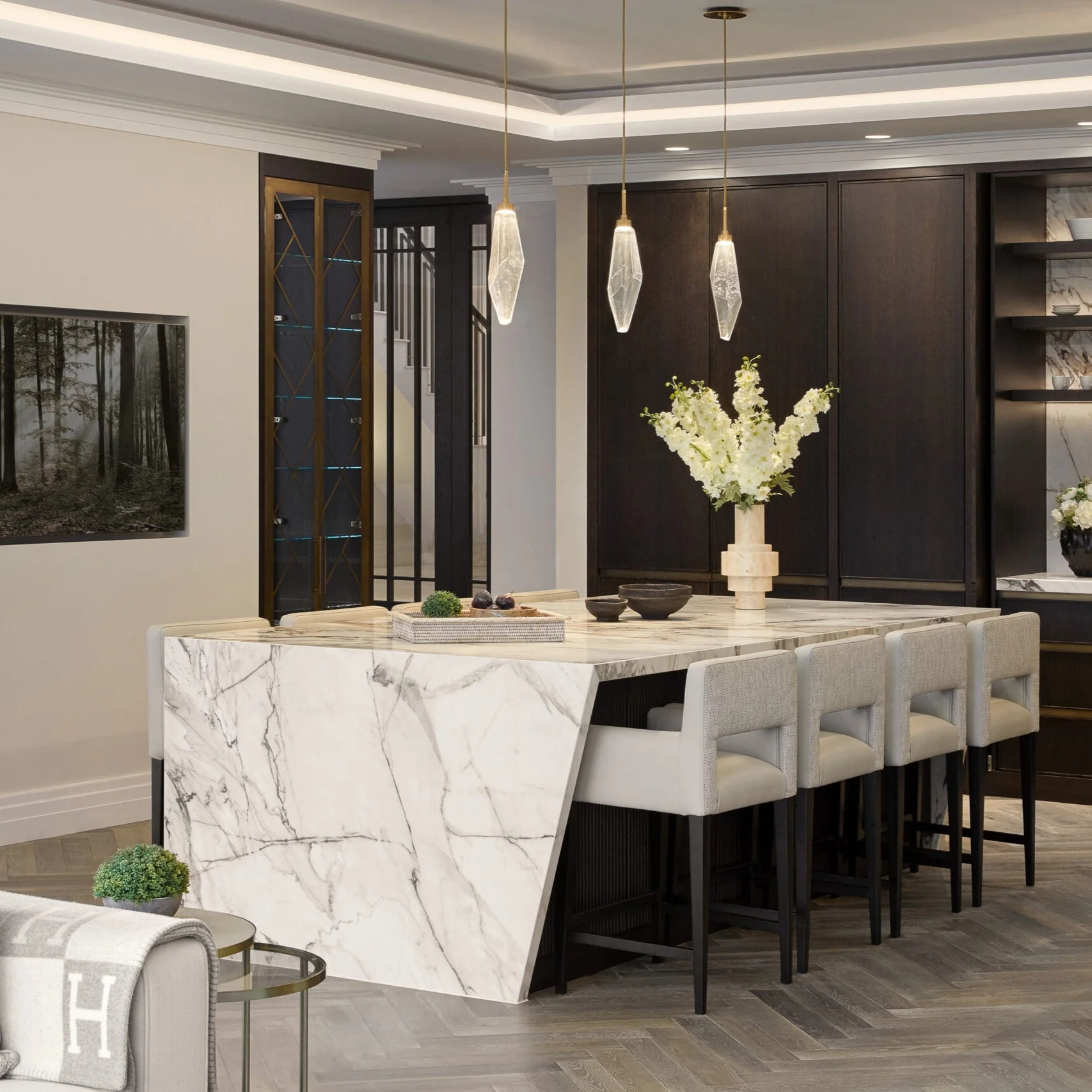 Rocast Crystal Pendant light - Image 3