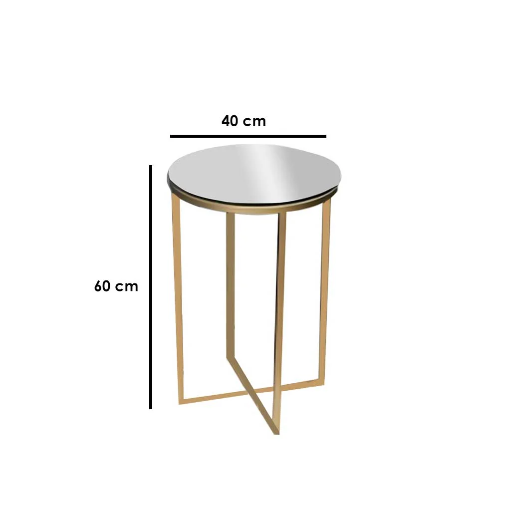 ترابيزة جانبية دائرية 40سم - STAR8 - Image 2