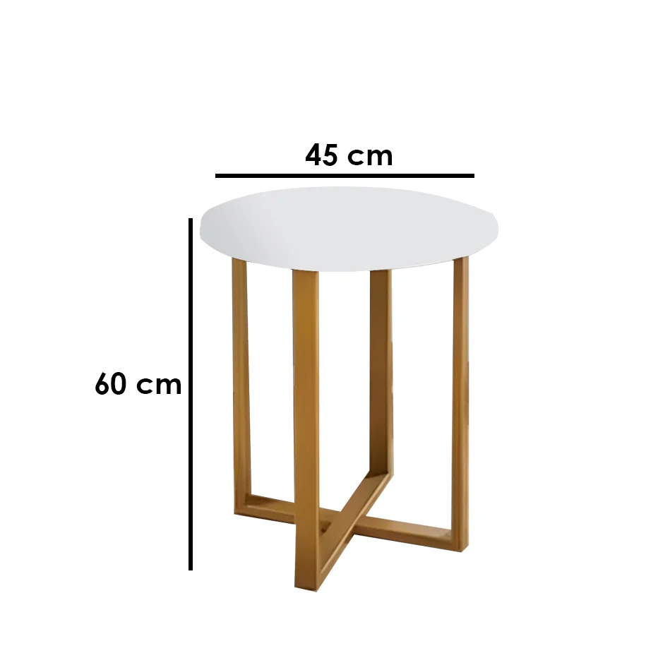 ترابيزة جانبية دائرية 45سم - STAR9 - Image 2