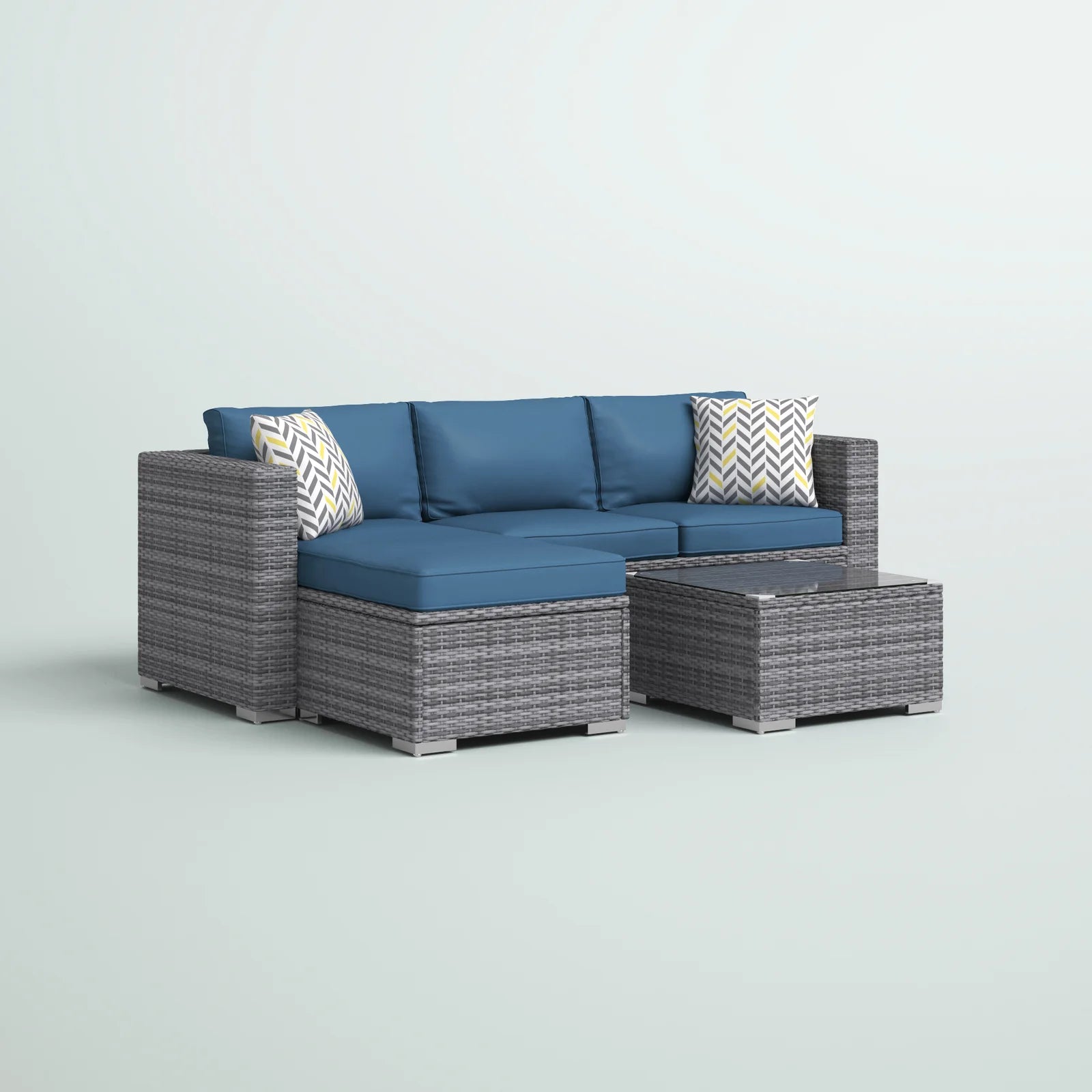 طقم أثاث خارجي- 3قطع- SHP460 - Image 2