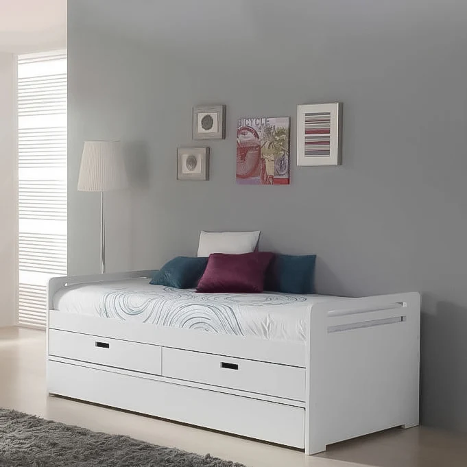 سرير دورين مع أدراج 100×200سم - SHR17 - Image 1