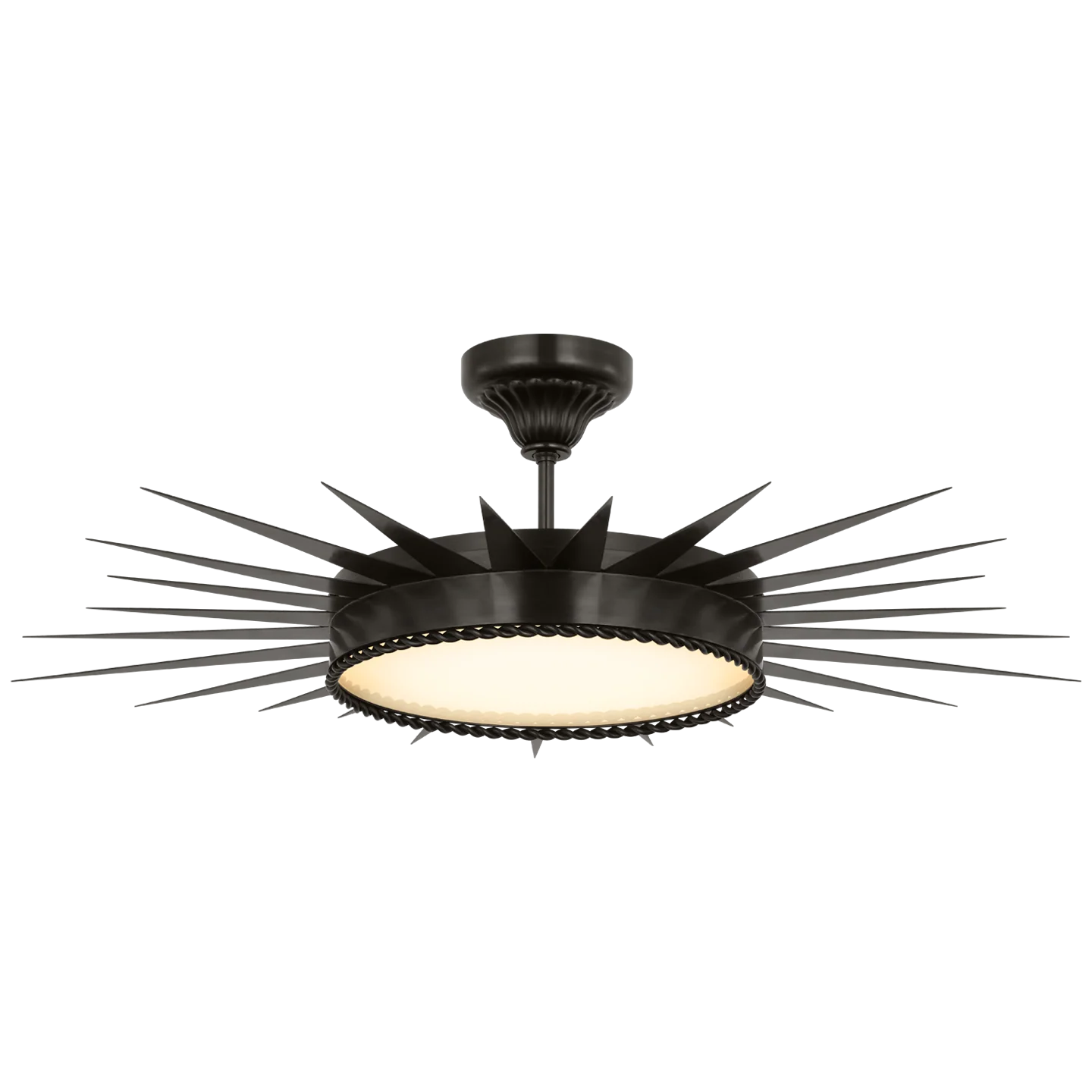 Soleil 36" Semi-Flush Mount - Image 1