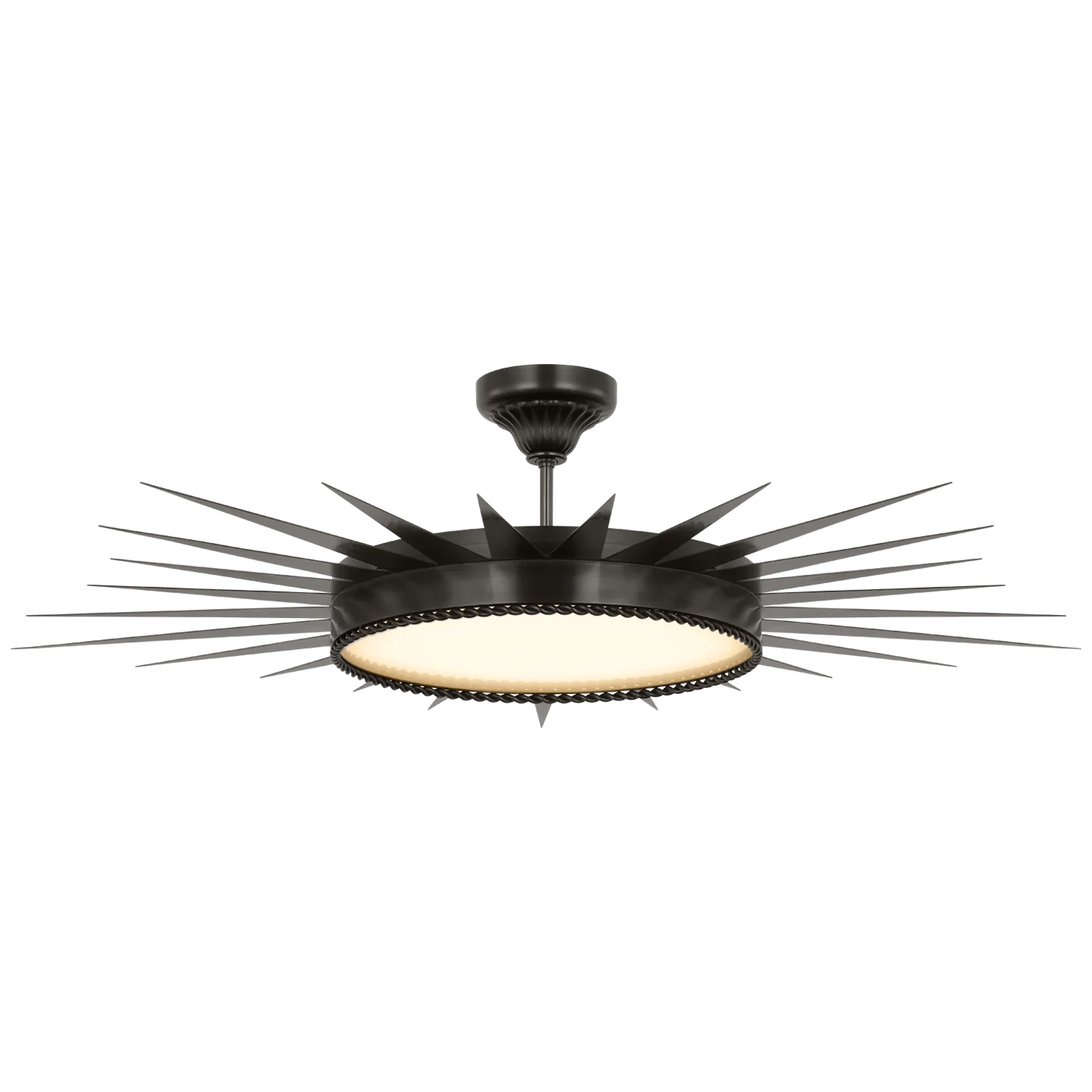 Soleil 45" Semi-Flush Mount - Image 1