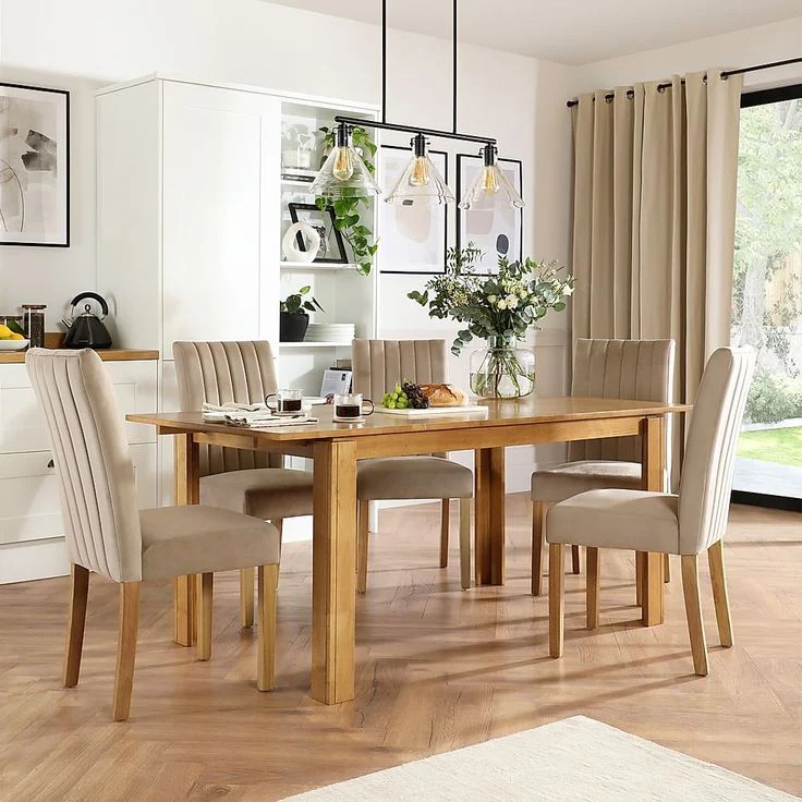 ترابيزة سفرة - 7 قطع - TEAK16 - Image 1