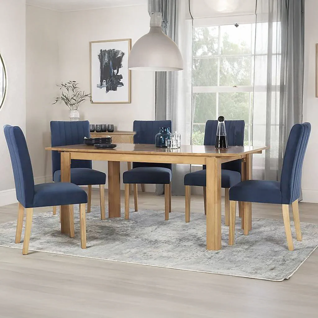 ترابيزة سفرة - 7 قطع - TEAK20 - Image 1