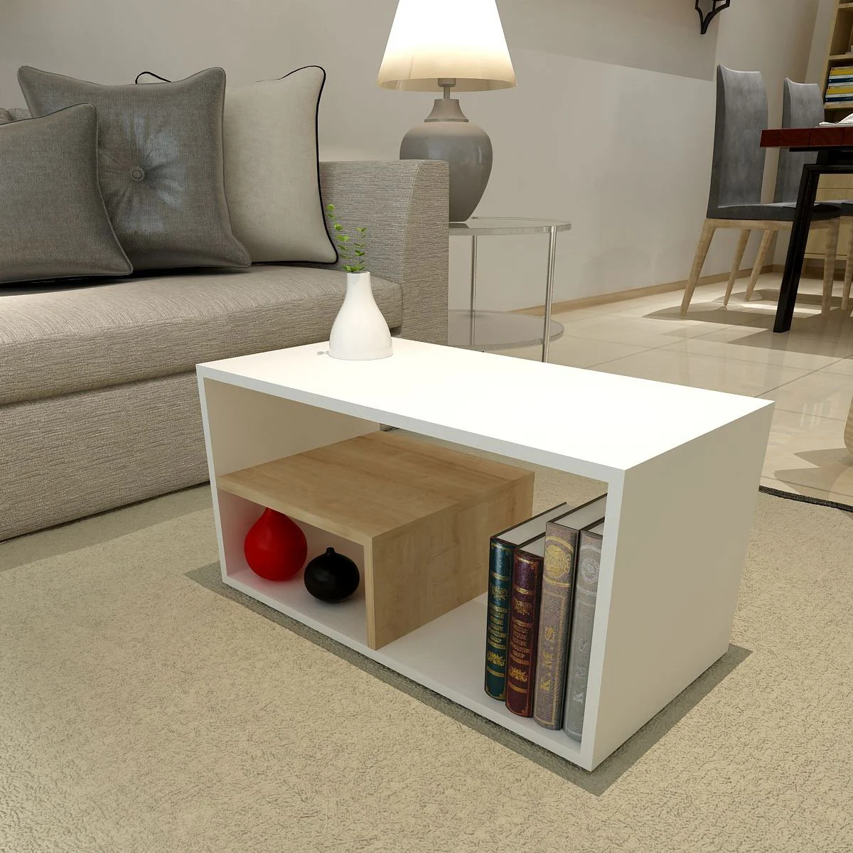 ترابيزة قهوة 80×40سم- FAN03 - Image 1