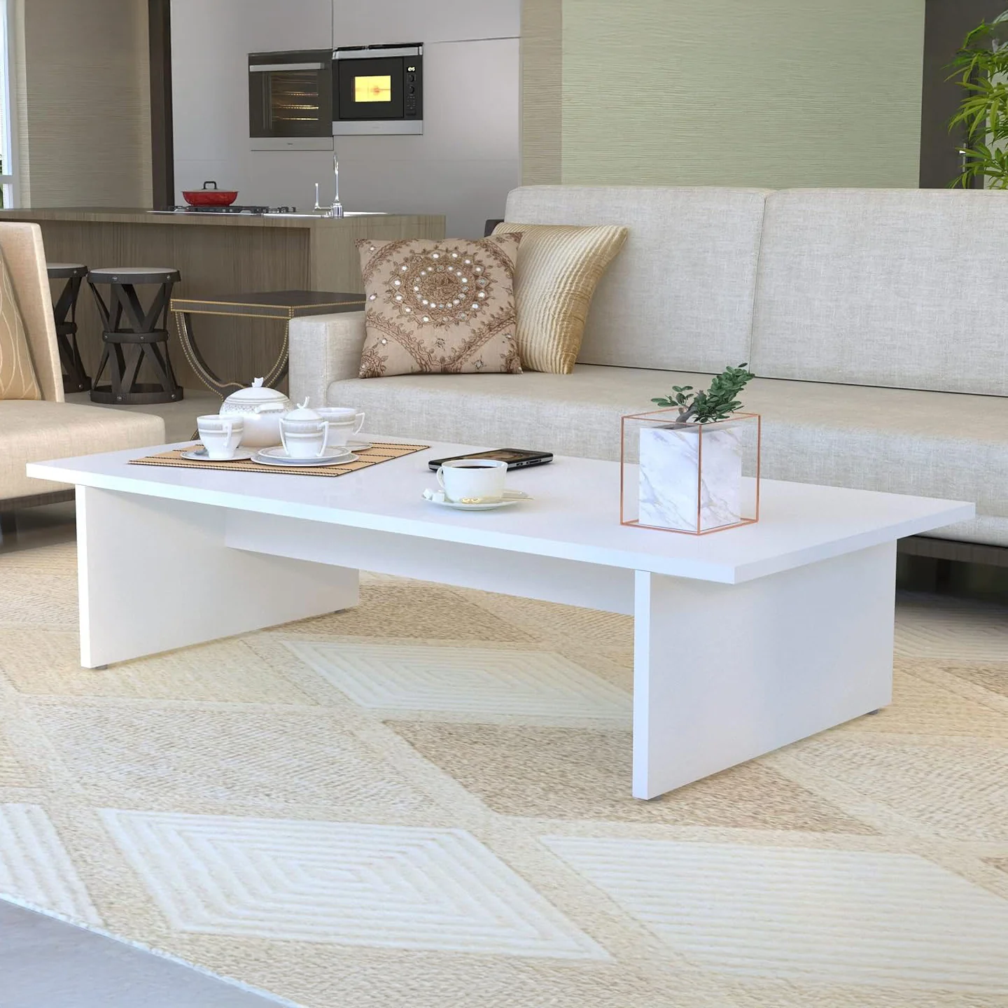 ترابيزة قهوة 120×46سم- FAN123 - Image 1