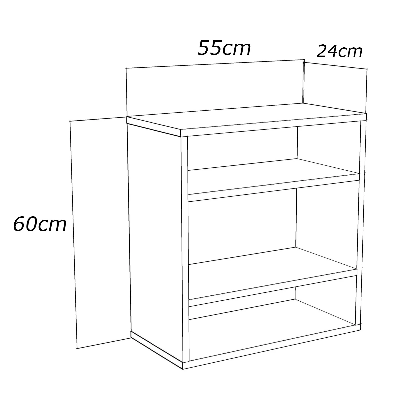 ترابيزة جانبية 55×24سم- FAN126 - Image 3
