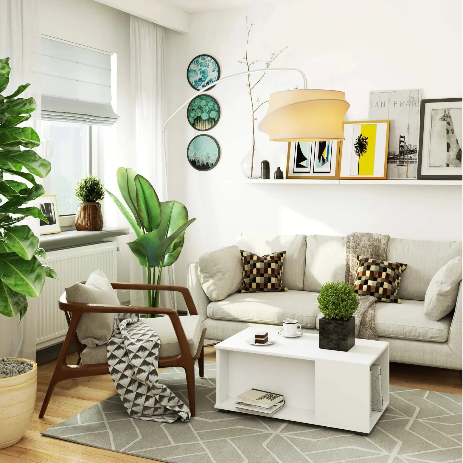 ترابيزة قهوة 90×44سم- FAN141 - Image 2