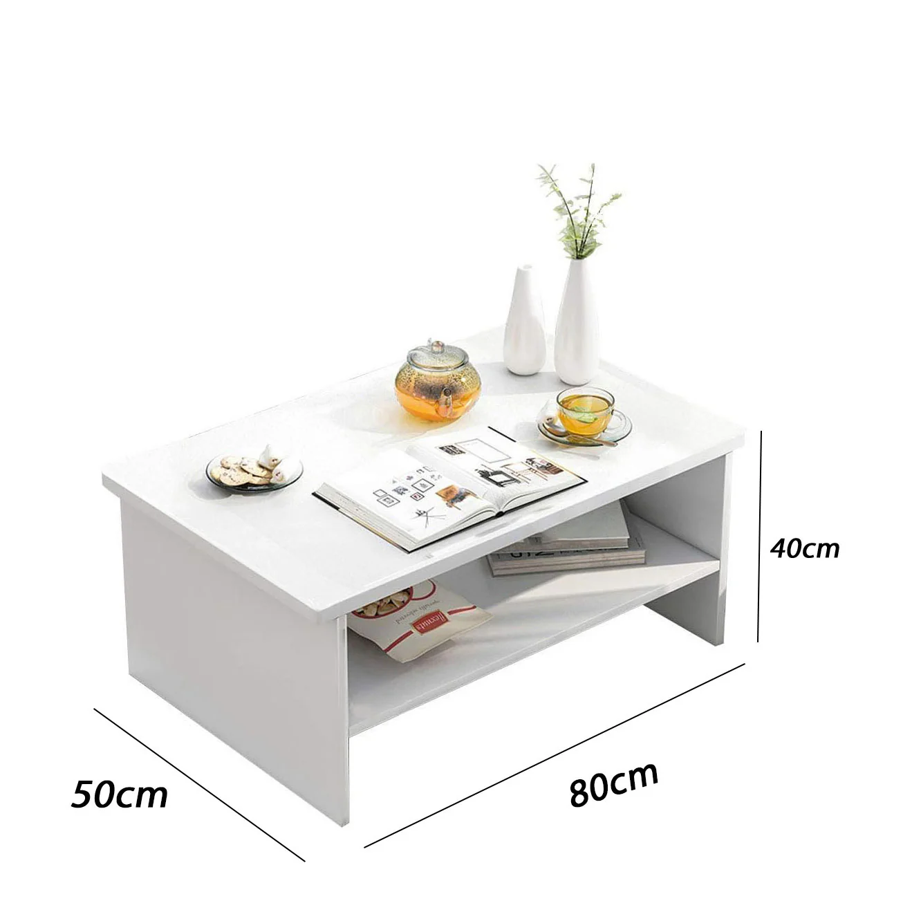 ترابيزة قهوة 80×50سم- FAN90 - Image 3