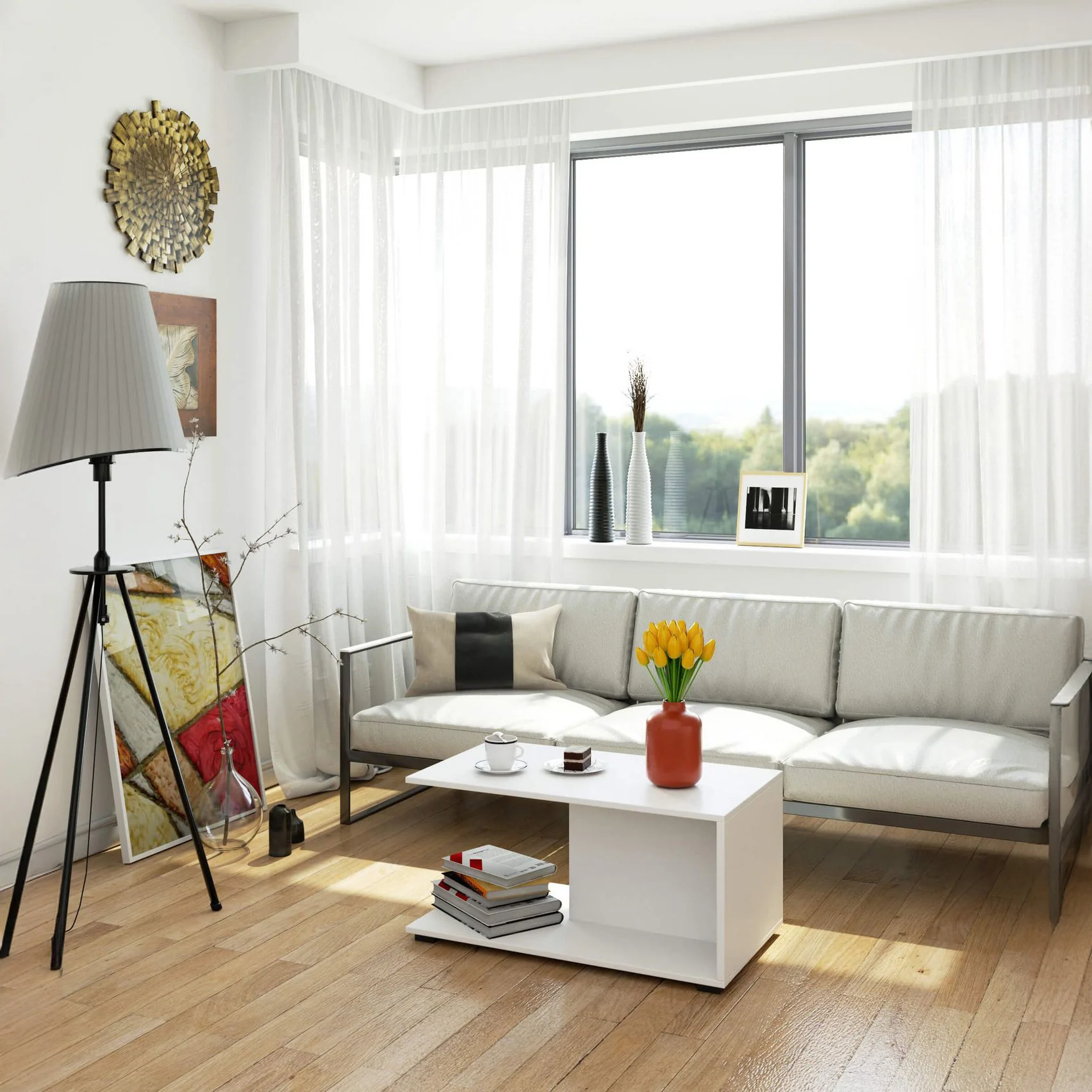 ترابيزة قهوة 80×40سم- FAN158 - Image 1