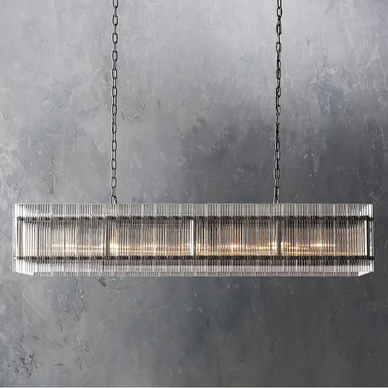 San Marco Rectangular Chandelier 54" - Image 3