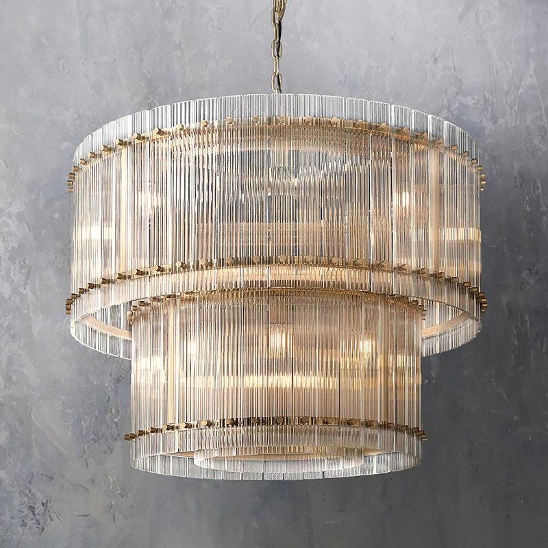 San Marco Two-tier Luxury Round Chandelier 37" - Image 2