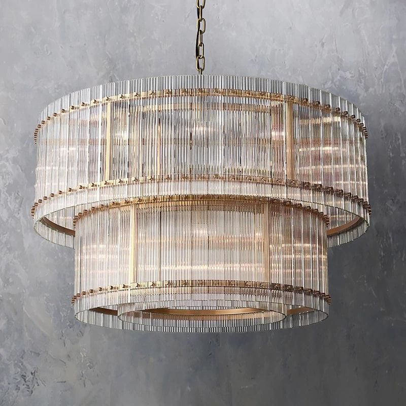 San Marco Two-tier Luxury Round Chandelier 48" - Image 3
