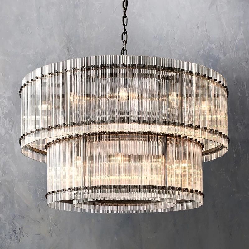 San Marco Two-tier Luxury Round Chandelier 48" - Image 1