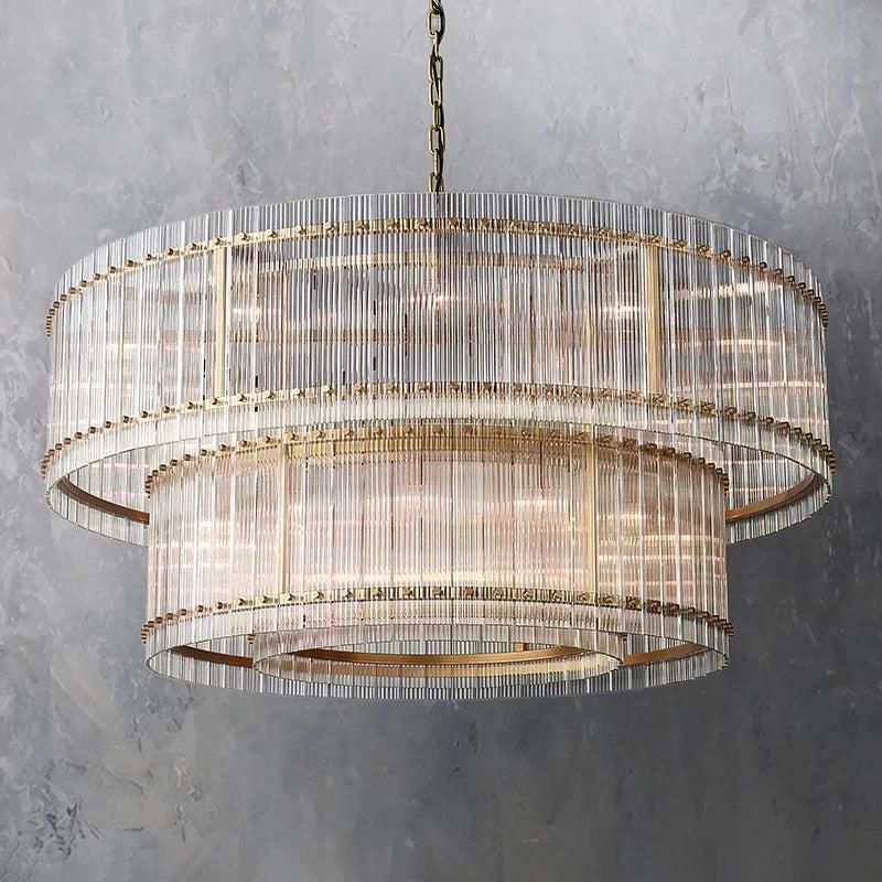 San Marco Two-tier Luxury Round Chandelier 60" - Image 1