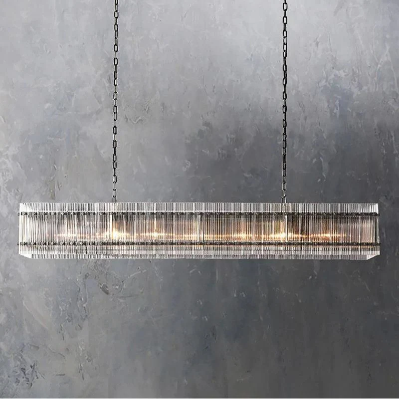 San Marco Rectangular Chandelier 72" - Image 1