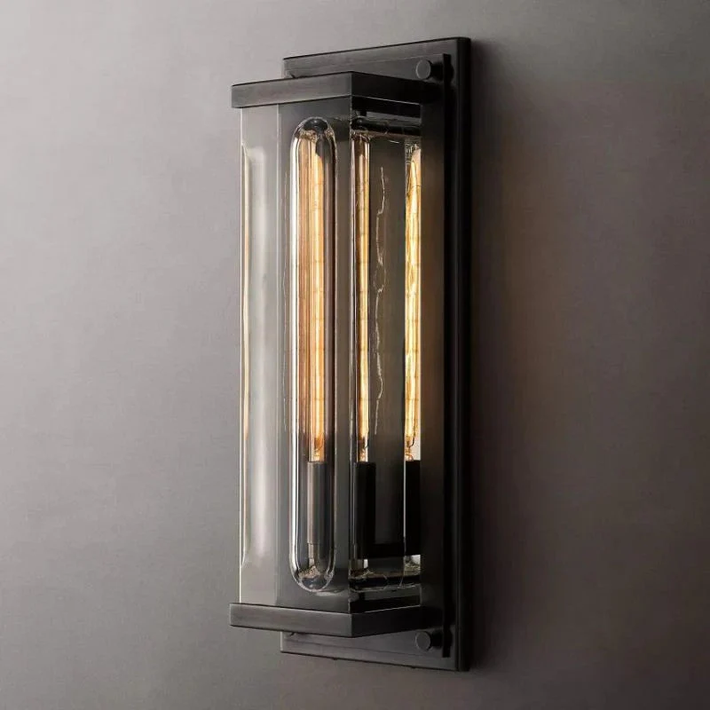 Sovar Outdoor Rectangular Wall Sconce - Image 2