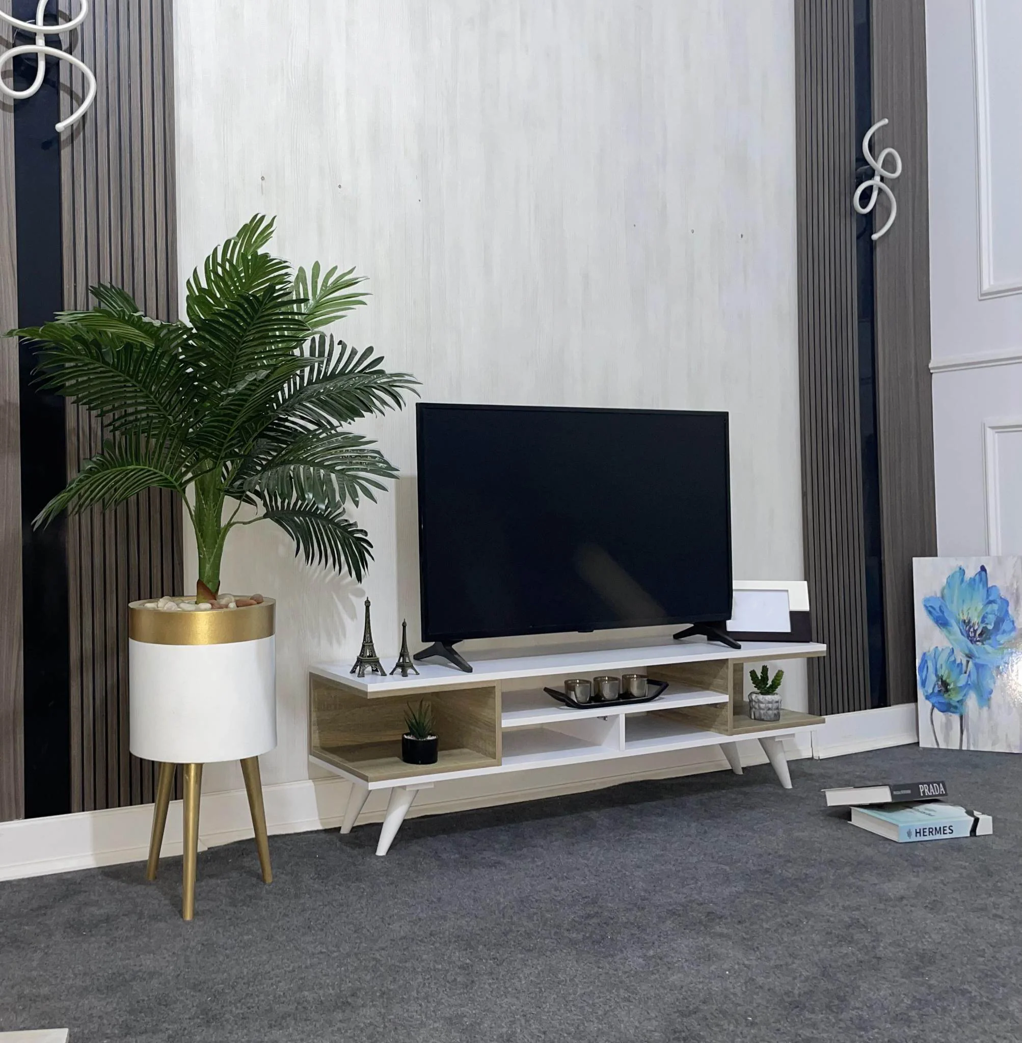 ترابيزة تليفزيون 30×140سم - LOG286 - Image 1