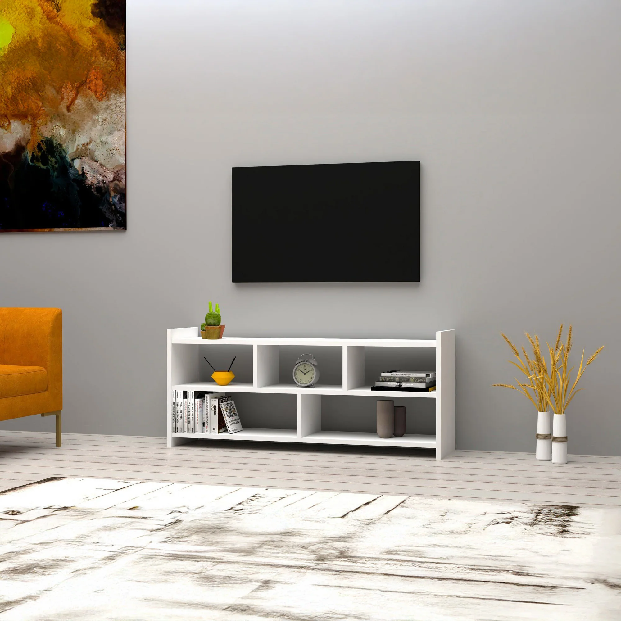 ترابيزة تليفزيون 120×26سم - FAN669 - Image 1