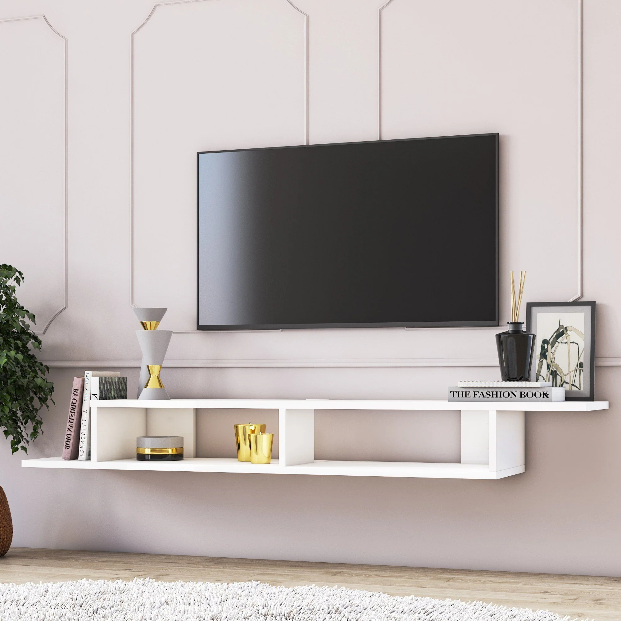 وحدة أرفف 140×22سم – FAN671