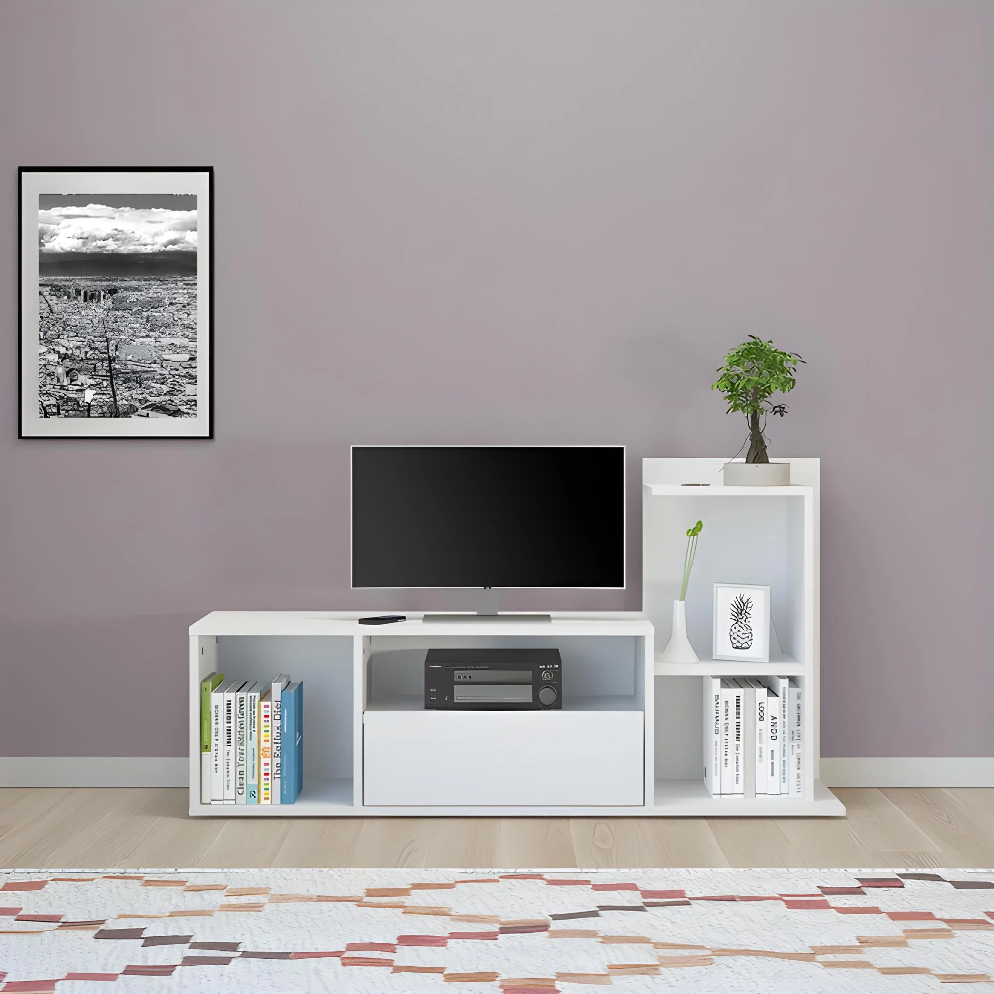 ترابيزة تليفزيون 120×30سم - FAN692 - Image 1