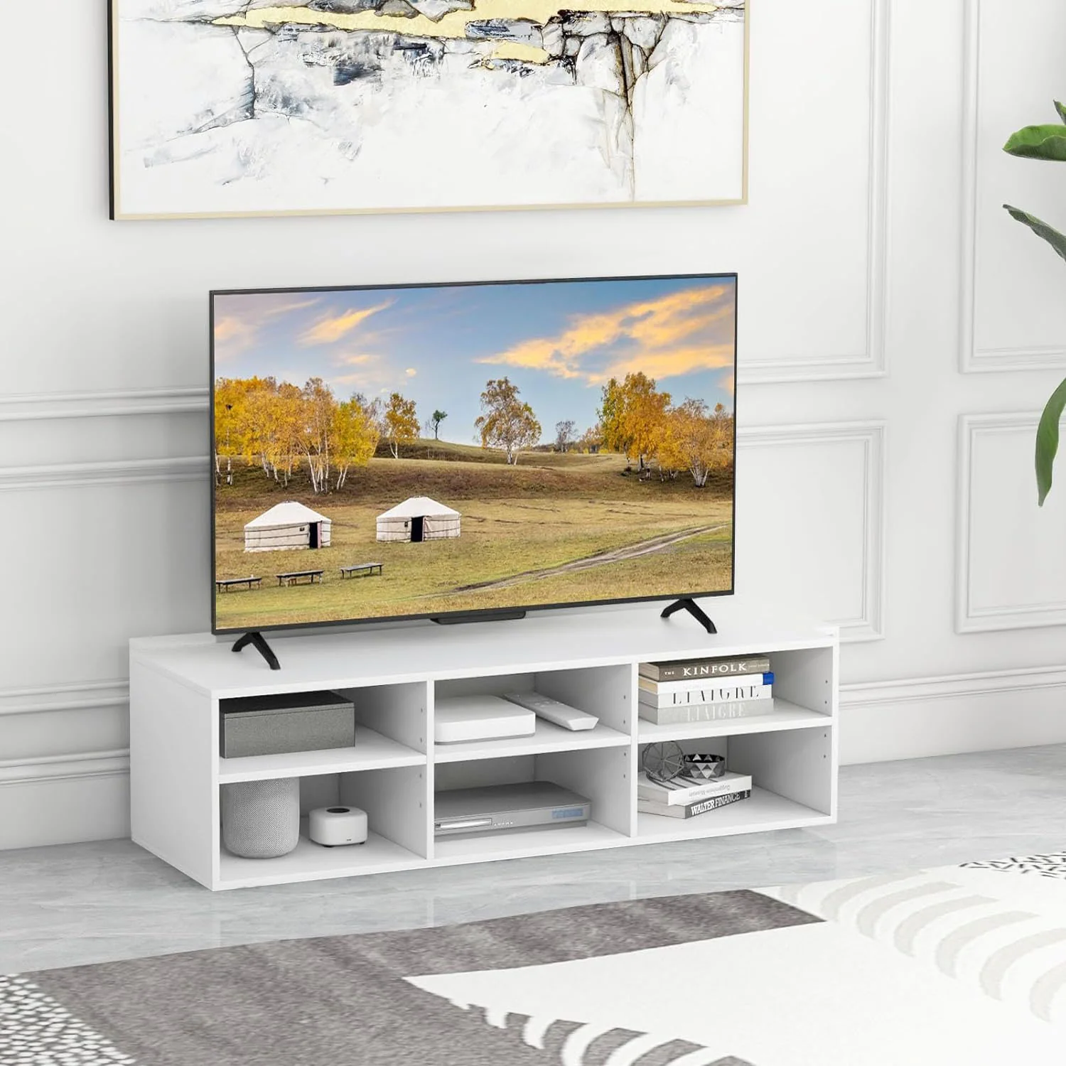 ترابيزة تليفزيون 140×30سم - FAN574 - Image 1