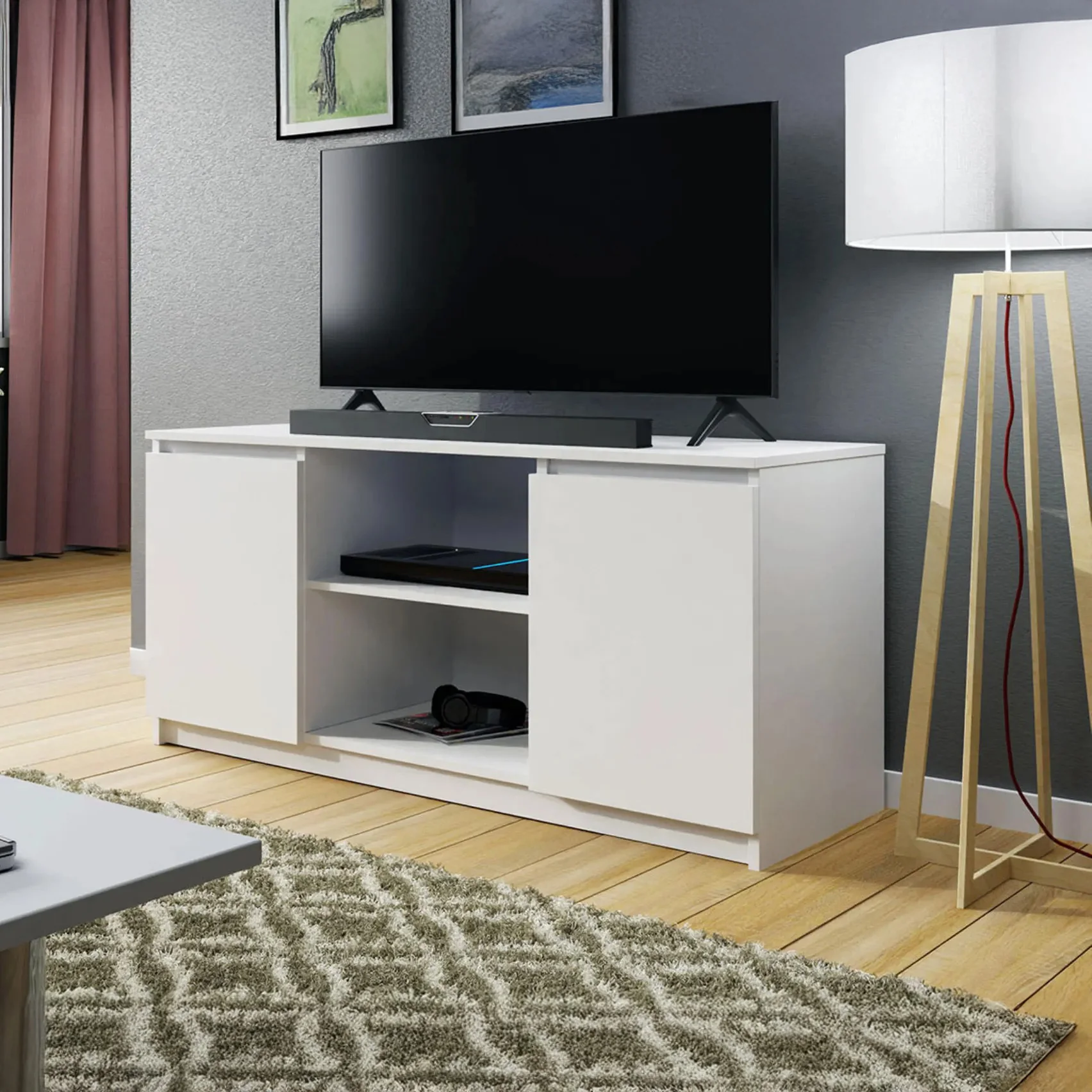 ترابيزة تليفزيون 105×34سم - FAN579 - Image 1