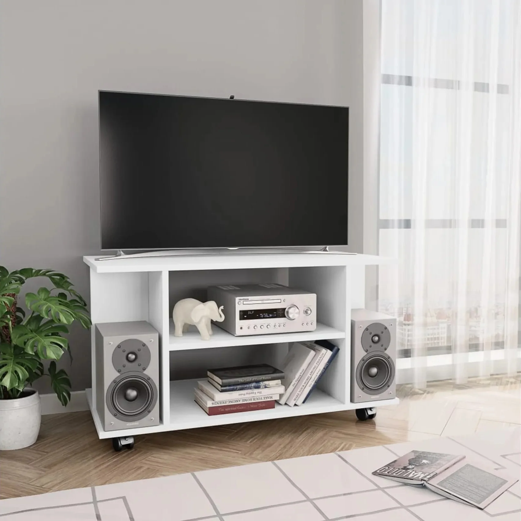 ترابيزة تليفزيون 90×36سم - FAN580 - Image 1