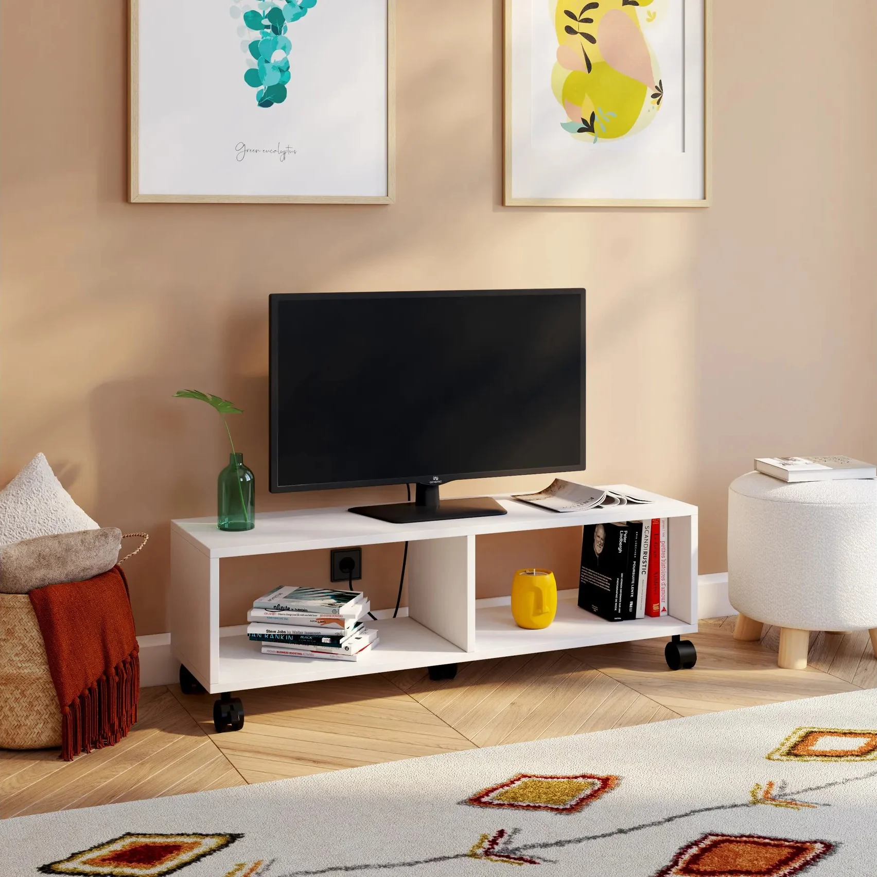 ترابيزة تليفزيون 100×26سم - FAN582 - Image 1