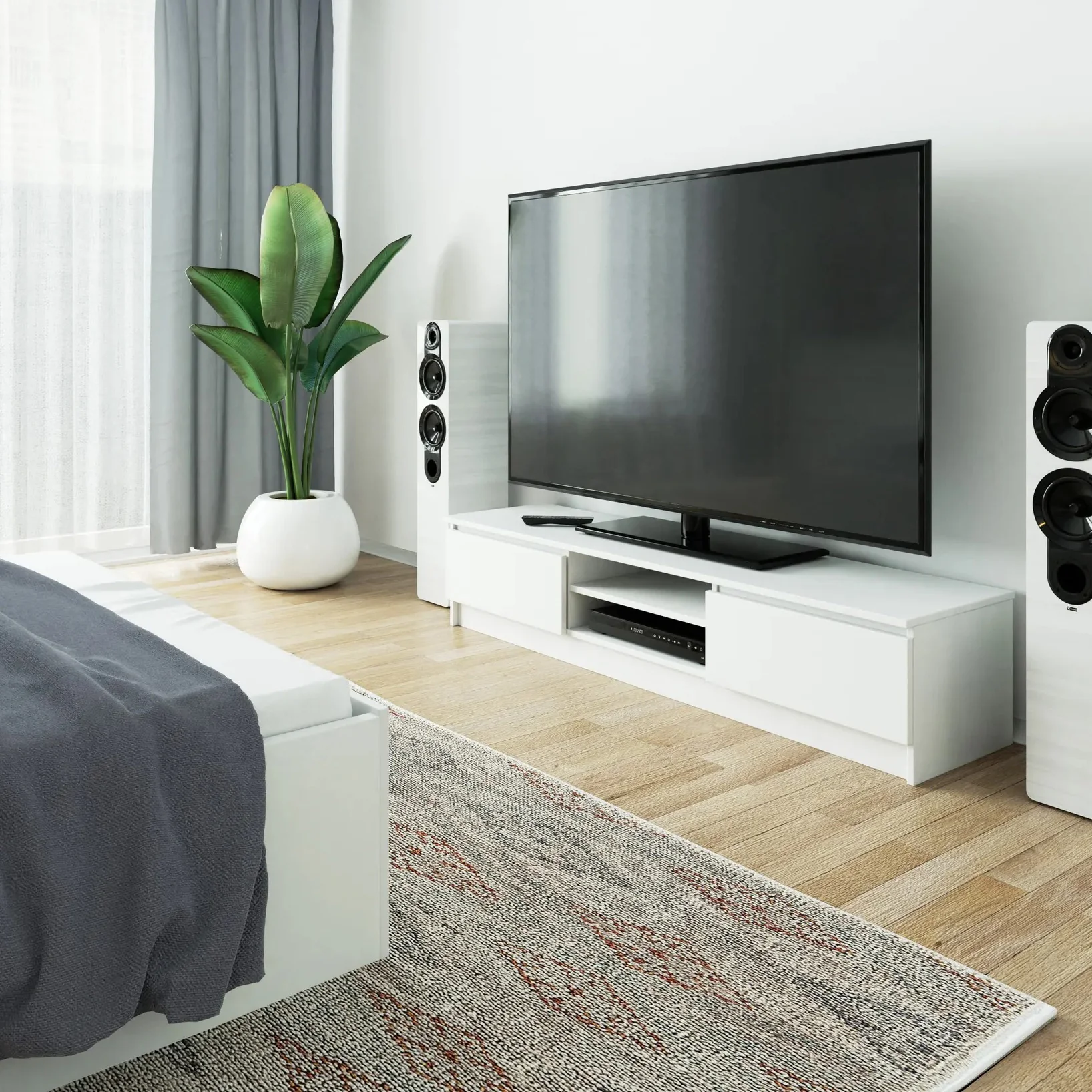 ترابيزة تليفزيون 160×30سم - FAN594 - Image 1