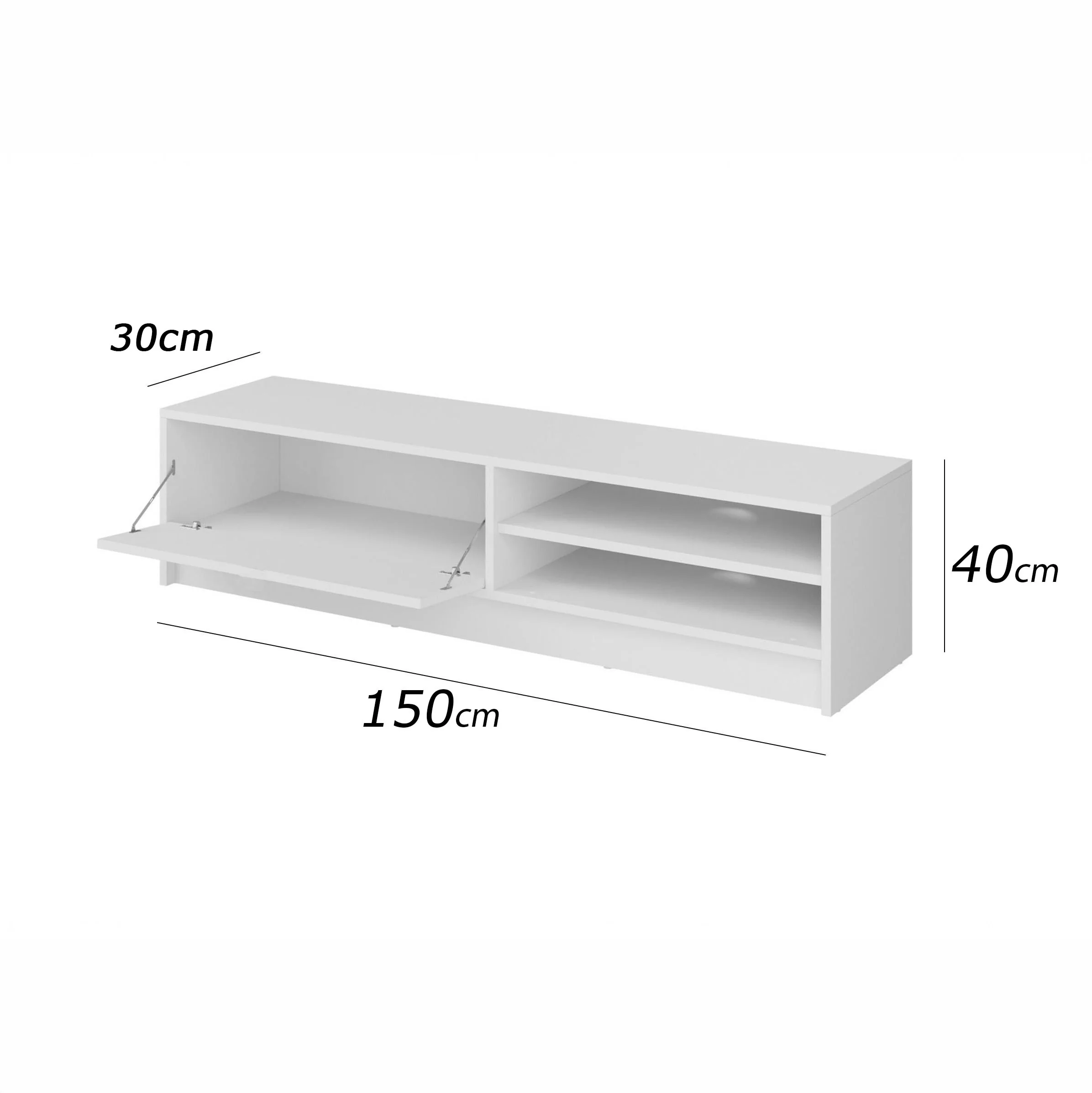 ترابيزة تليفزيون 150×30سم - FAN636 - Image 2