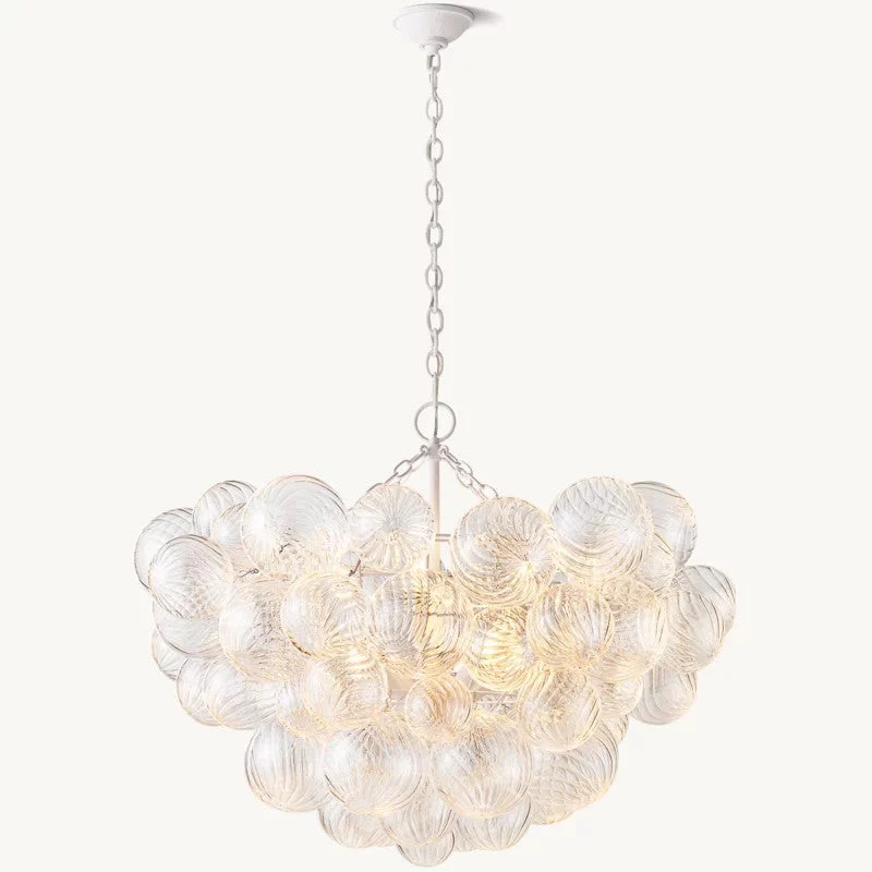 Talia Round Glasor Globe Chandelier 33" - Image 3